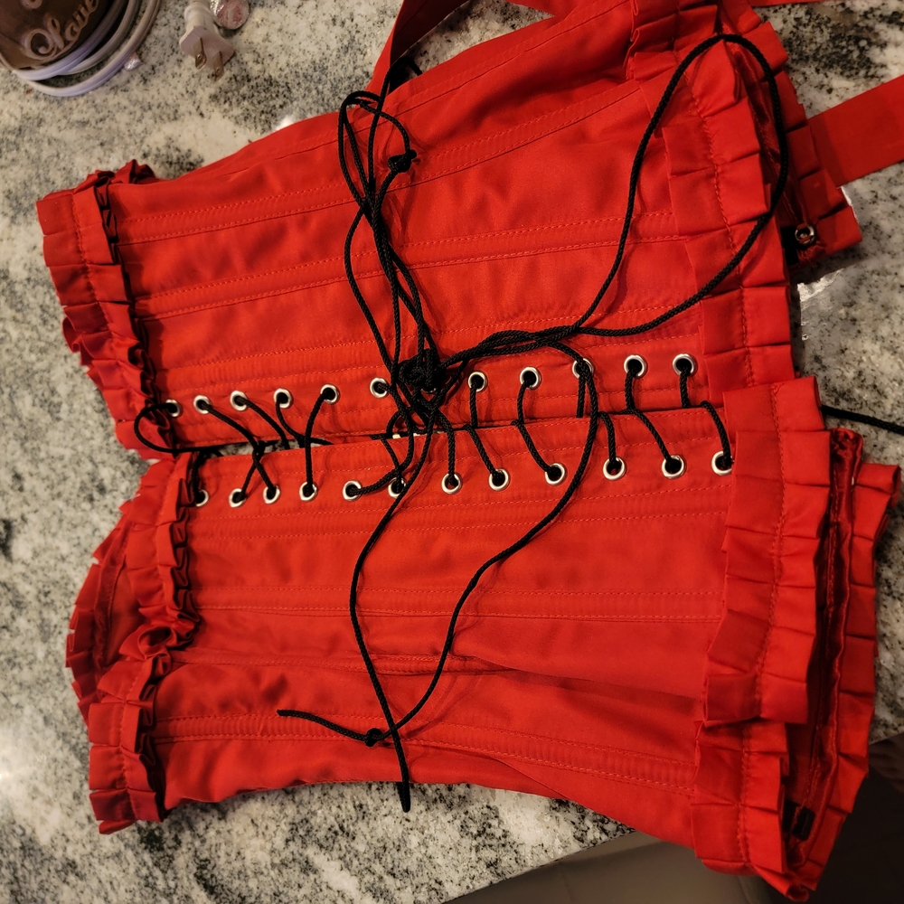Red Camisole Top with Vibrant Style